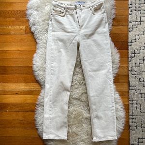 off-white straight leg jeans